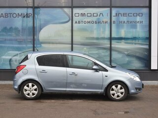 2008 Opel Corsa D, голубой, 224000 рублей, вид 4
