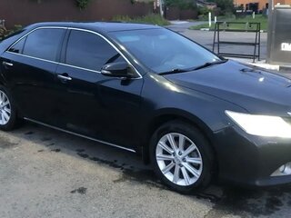 2012 Toyota Camry VII (XV50), чёрный, 1400000 рублей, вид 5