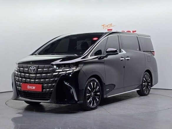2024 Toyota Alphard IV, чёрный, 9770000 рублей