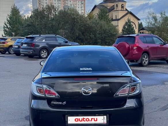 2008 Mazda 6 II (GH), чёрный - вид 5