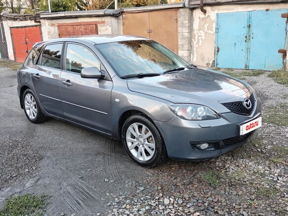 2007 Mazda 3 I (BK) Рестайлинг, серый - вид 7