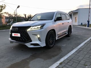 2017 Lexus LX 570 III Рестайлинг 2, белый, 7650000 рублей, вид 1