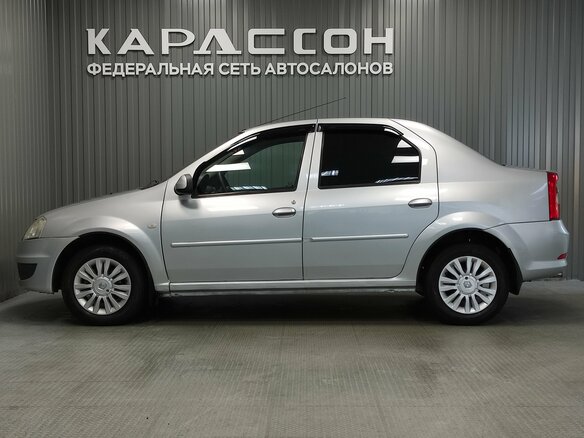 2012 Renault Logan I Рестайлинг, серый, 465000 рублей - вид 4