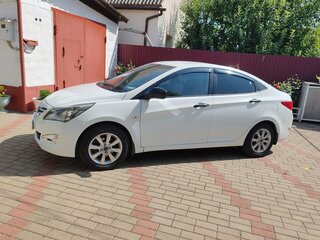 2016 Hyundai Solaris I Рестайлинг, белый, 780000 рублей, вид 5
