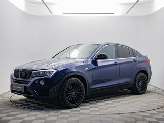 2015 BMW X4 28i I (F26), синий, 2278000 рублей, вид 1