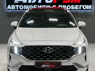 2021 Hyundai Santa Fe IV Рестайлинг, белый, 3360000 рублей, вид 3