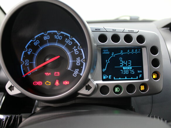 2013 Chevrolet Spark III, зелёный - вид 12
