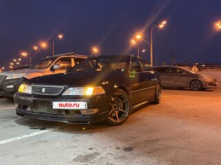 1996 Toyota Mark II VIII (X100), чёрный, 960000 рублей, вид 1