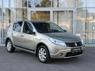 2010 Renault Sandero I, бежевый, 450000 рублей, вид 3