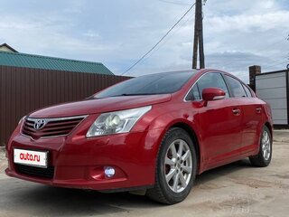 2010 Toyota Avensis III, красный, 1180000 рублей, вид 2