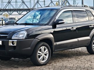 2009 Hyundai Tucson I, чёрный, 890000 рублей, вид 4