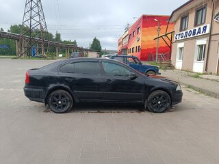 2008 Skoda Octavia II (A5), чёрный, 590000 рублей, вид 2