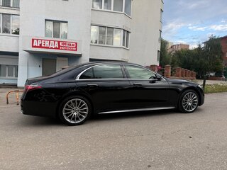 2021 Mercedes-Benz S-Класс 500 Long 4MATIC VII (W223), чёрный, 9500000 рублей, вид 3
