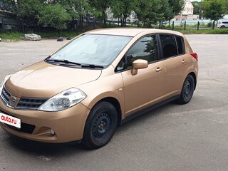 2009 Nissan Tiida I, коричневый, 690000 рублей, вид 1