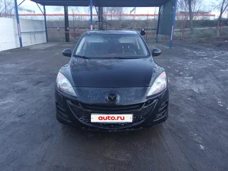 2010 Mazda 3 II (BL), чёрный, 555000 рублей, вид 3