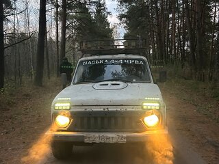 2000 Lada (ВАЗ) 2121 (4x4) Фора I Рестайлинг, белый, 170000 рублей, вид 3