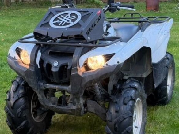 2010 Yamaha Grizzly 700, белый