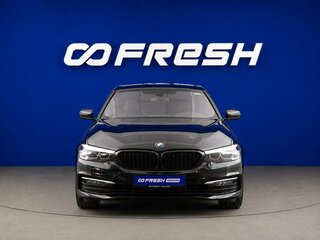 2020 BMW 5 серии 520d xDrive VII (G30/G31/G38), чёрный, 3149050 рублей, вид 3
