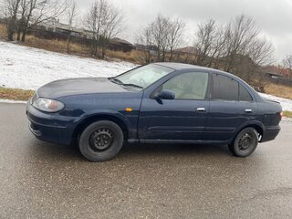 2002 Nissan Bluebird Sylphy I (G10), синий, 250000 рублей, вид 3