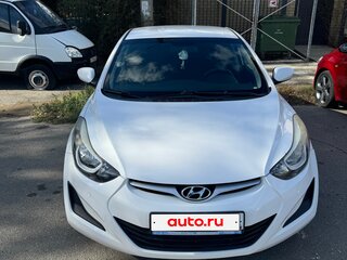2014 Hyundai Elantra V (MD) Рестайлинг, белый, 1399000 рублей, вид 1