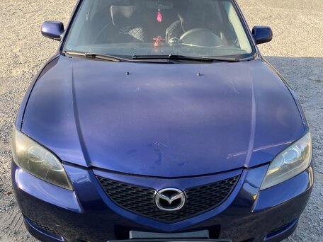 2004 Mazda 3 I (BK), синий, 380000 рублей, вид 2