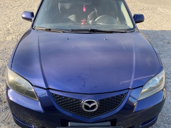 2004 Mazda 3 I (BK), синий, 380000 рублей - вид 1