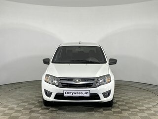 2015 Lada (ВАЗ) Granta I, белый, 425000 рублей, вид 2
