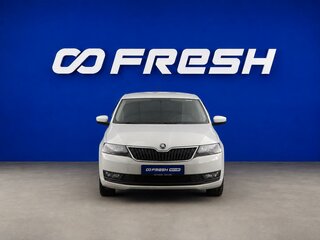 2019 Skoda Rapid I Рестайлинг, белый, 1495444 рублей, вид 3