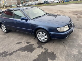 1993 Audi 100 IV (C4), синий, 200000 рублей, вид 5