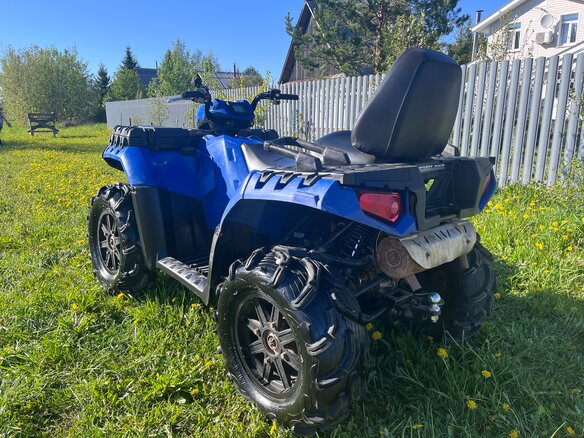 2010 Polaris Sportsman 850, синий, 595000 рублей - вид 3