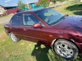 2008 Kia Spectra I Рестайлинг 2, красный, 350000 рублей, вид 3