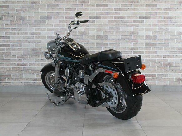 2008 Harley-Davidson Fat Boy, чёрный, 850000 рублей - вид 7