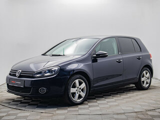 2012 Volkswagen Golf VI, синий, 860000 рублей, вид 1