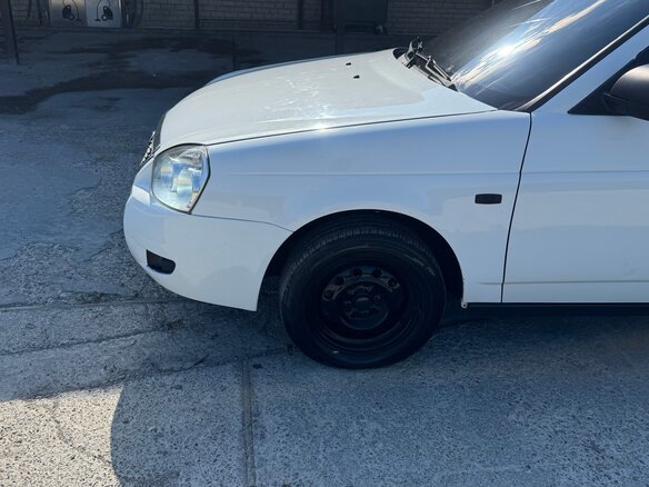 2014 Lada (ВАЗ) Priora I Рестайлинг, белый, 535000 рублей - вид 7