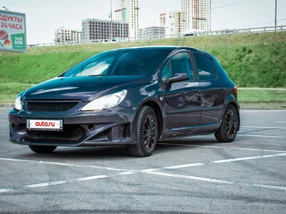 2005 Peugeot 307 I, пурпурный, 400000 рублей - вид 10