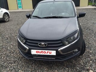 2020 Lada (ВАЗ) Granta I Рестайлинг, серый, 555000 рублей, вид 1
