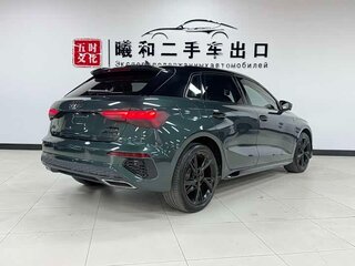 2023 Audi A3 Sportback 35 TFSI IV (8Y), зелёный, 1860000 рублей, вид 4