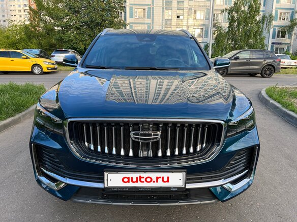 2023 Geely Monjaro I, синий - вид 2