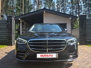 2021 Mercedes-Benz S-Класс 400 d Long 4MATIC VII (W223), чёрный, 12000000 рублей, вид 2