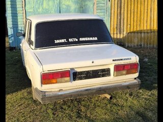 2006 Lada (ВАЗ) 2107, белый, 175000 рублей, вид 2