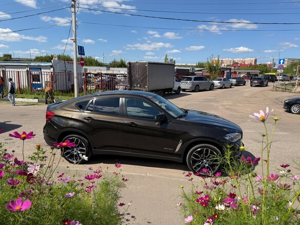 2016 BMW X6 30d II (F16), коричневый, 4300000 рублей - вид 11