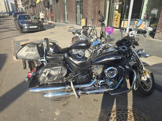 2008 Yamaha XVS1100, чёрный, 780000 рублей, вид 4