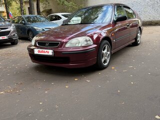 1996 Honda Civic VI, красный, 300000 рублей, вид 1