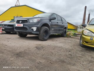 2012 SsangYong Actyon Sports II, чёрный, 950000 рублей, вид 1