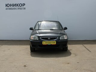 2008 Hyundai Accent ТагАЗ II, чёрный, 259000 рублей, вид 3