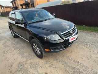 2004 Volkswagen Touareg I, чёрный, 725000 рублей, вид 3
