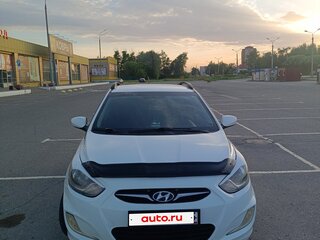 2011 Hyundai Solaris I, белый, 500000 рублей, вид 2
