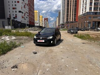 2012 Volkswagen Golf GTI VI, чёрный, 1325000 рублей, вид 3