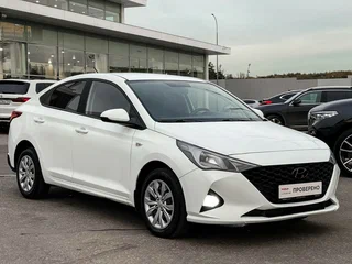 2020 Hyundai Solaris II Рестайлинг, белый, 1197000 рублей, вид 3
