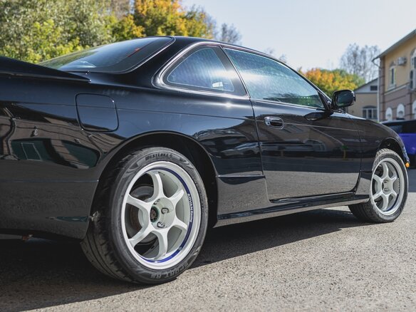 1996 Nissan Silvia VI (S14), чёрный, 2500000 рублей - вид 6
